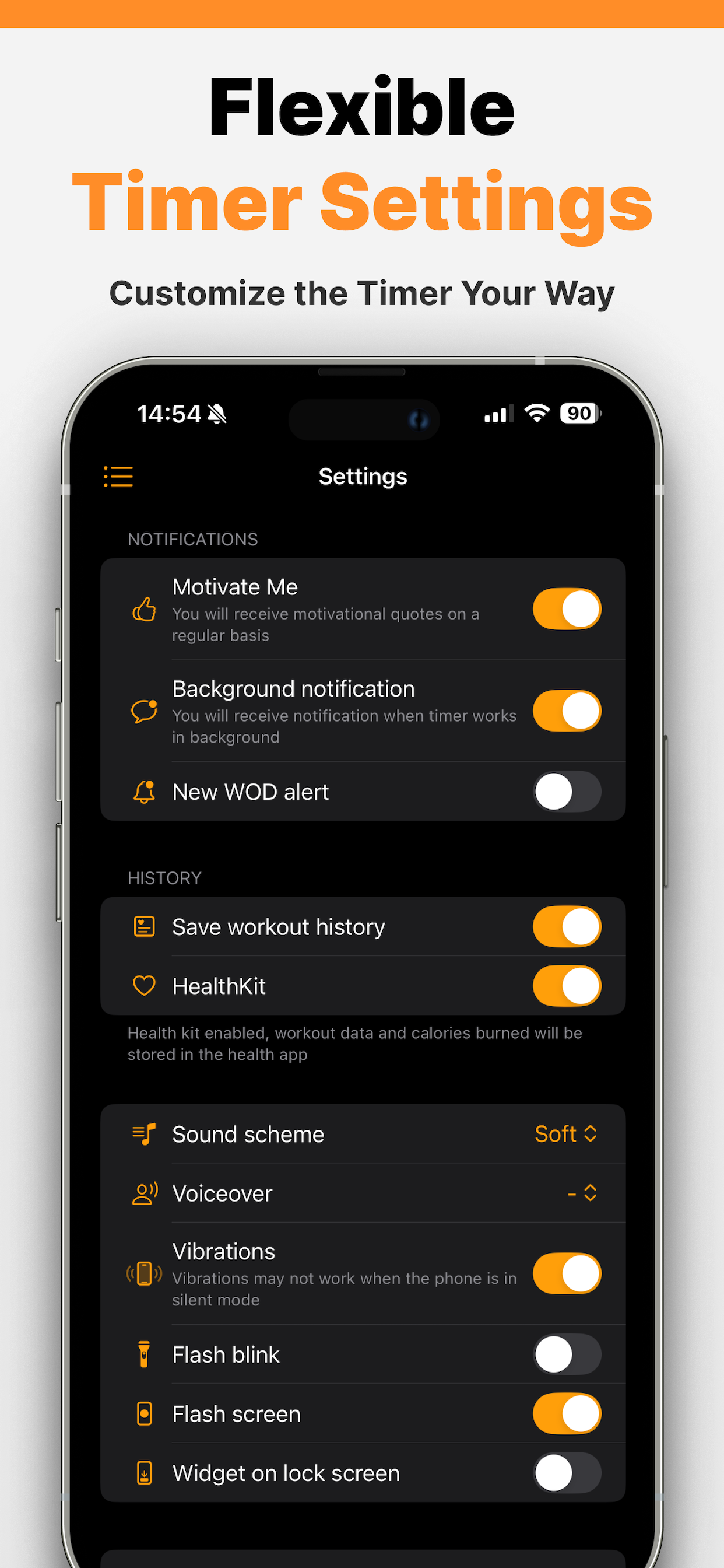 Timer Tabata for Workout, HIIT screenshot 5