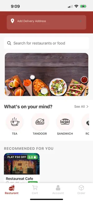 Gain: Food Delivery screenshot 4
