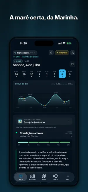 Maré Ao Vivo: Pesca e Previsão screenshot 4