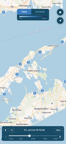 Tides Near Me iPhone screenshot