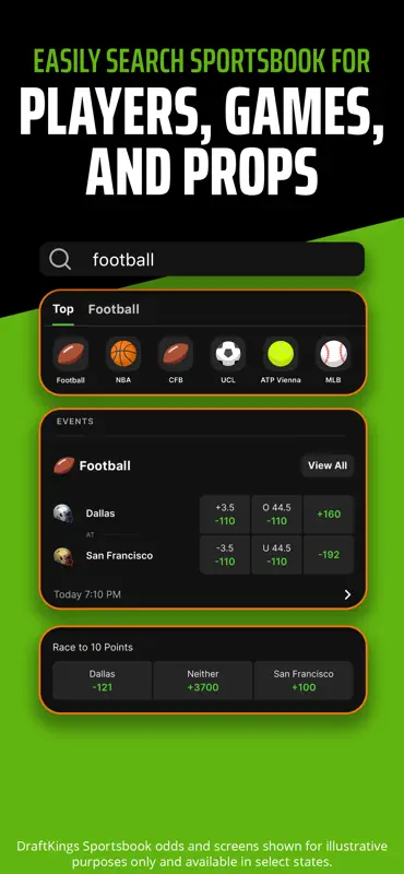DraftKings: Sports & Casino screenshot 3 of 9
