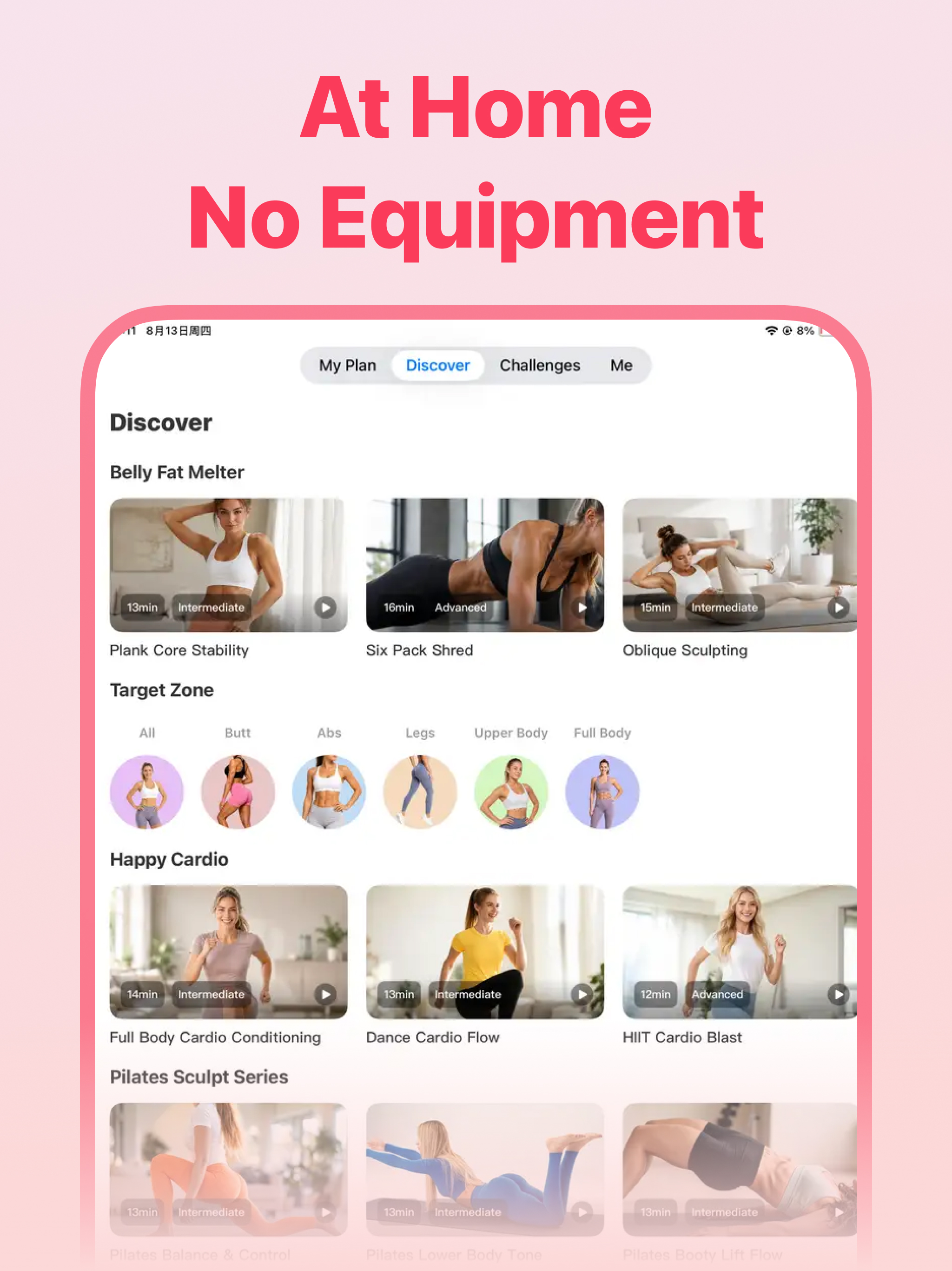 FitGo: Home Workout & Fitness screenshot 14