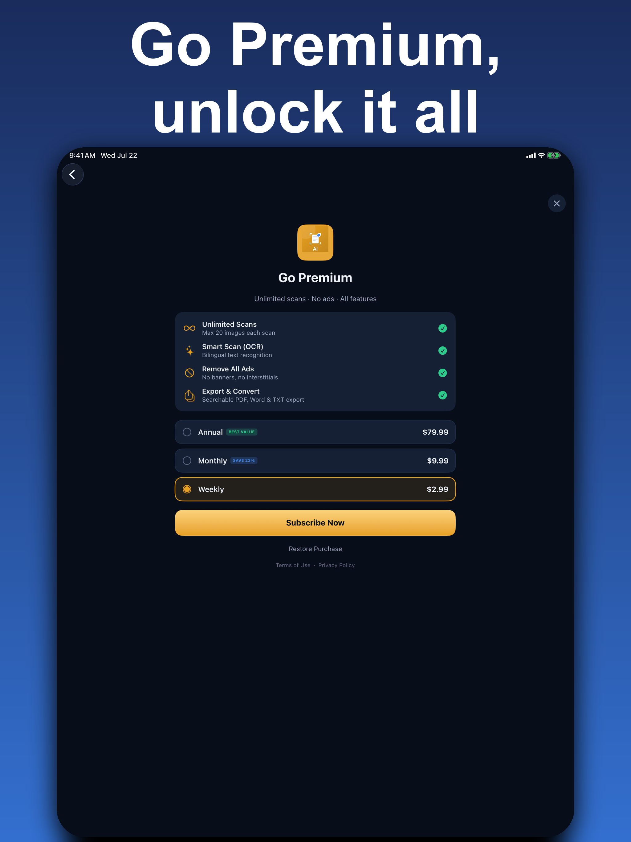 PDF Scanner AI: Document OCR screenshot 12