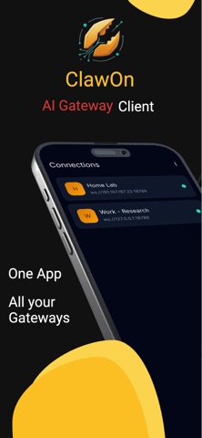 ClawOn — AI Gateway Client screenshot