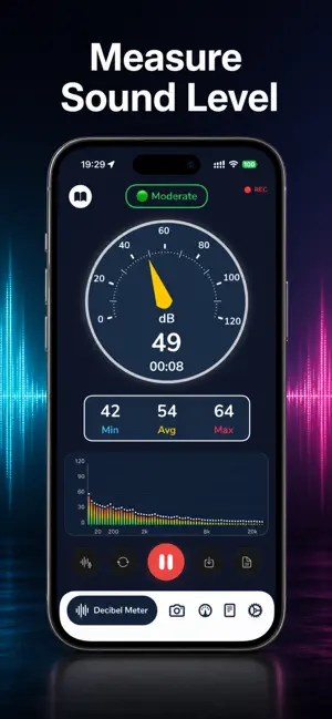Decibel Meter Sound Level dB screenshot 2