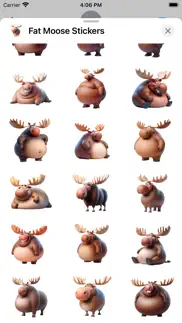 fat moose stickers iphone screenshot 2