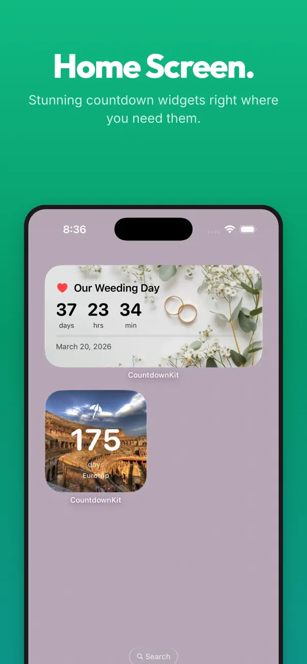 #3. Countdown Kit - Widget & Timer (iOS) De: Jose Mikhail