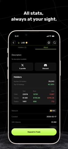 LAB - Social Crypto App Screenshot 4 of 8