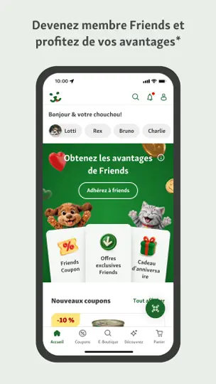 Capture d'écran de Maxi Zoo Appli sur iPhone 1
