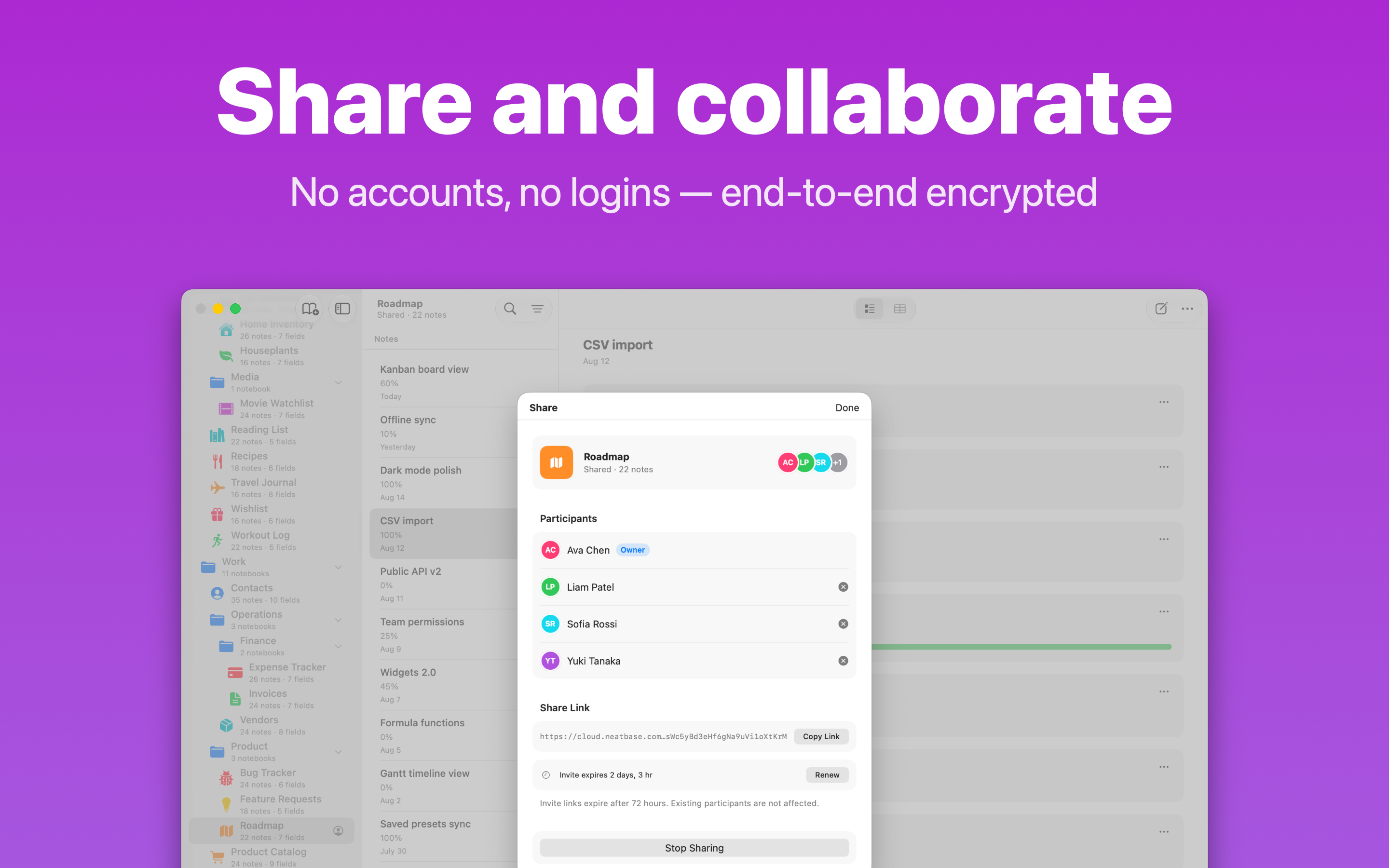 Neatbase: Personal Database screenshot 24