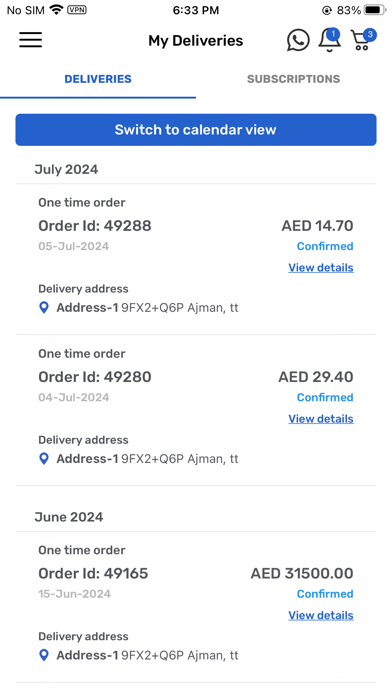 Al Ain Water - Water Delivery Screenshot