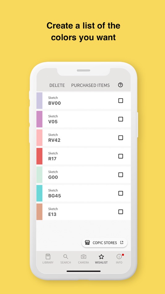 #8. COPIC Collection (iOS) 来自: Too corporation