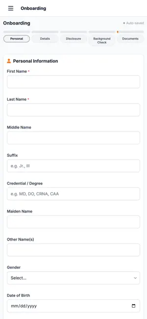 Hospital Staffing Partners screenshot 4