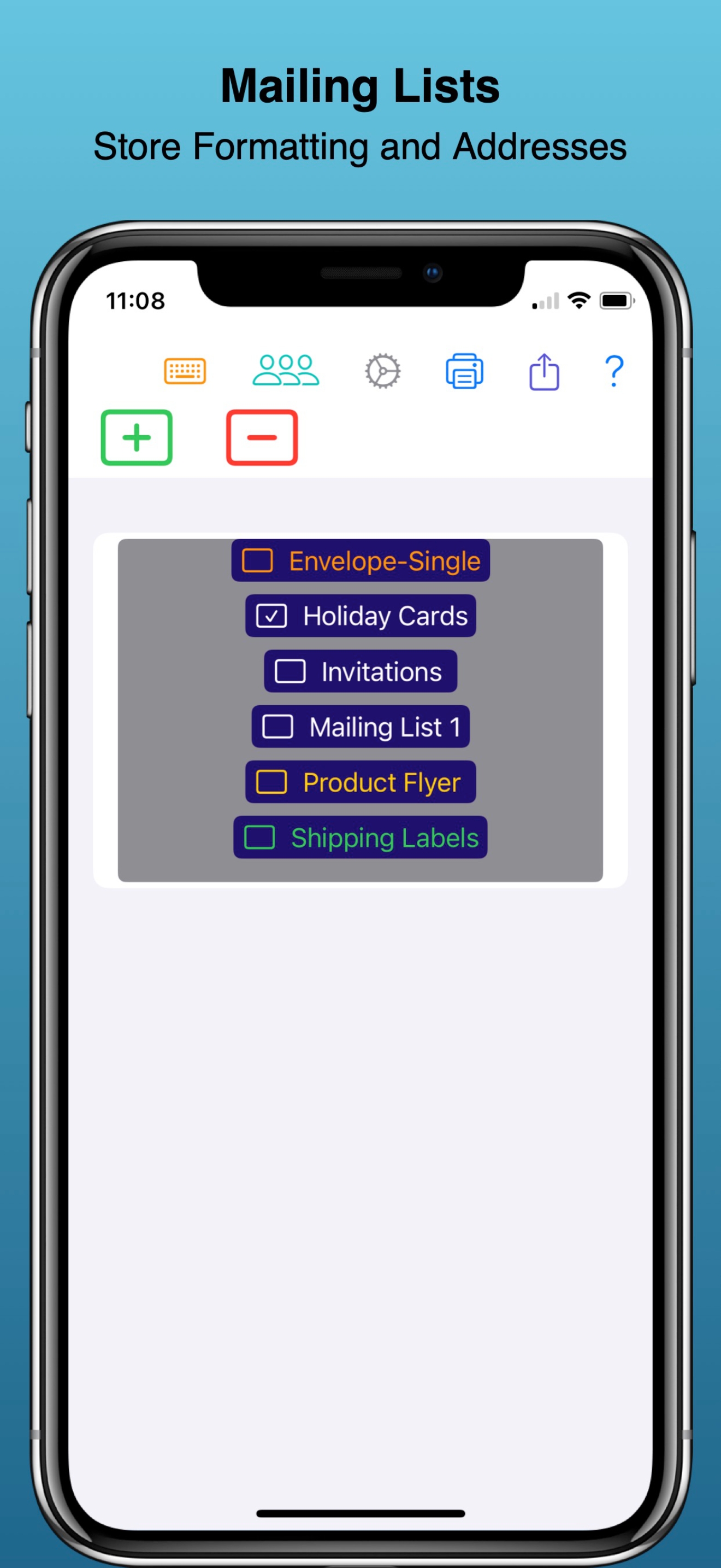 EZ Mailing Labels 4 screenshot 5