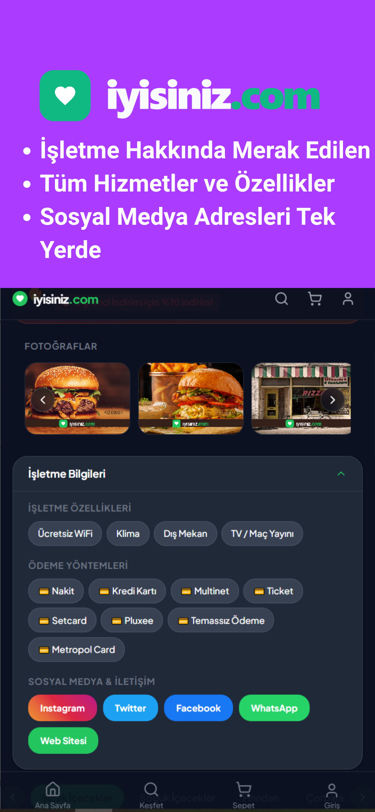 iyisiniz.com Sipariş screenshot 3