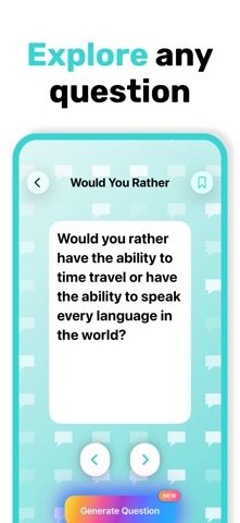 Talkaholic iPhone screenshot