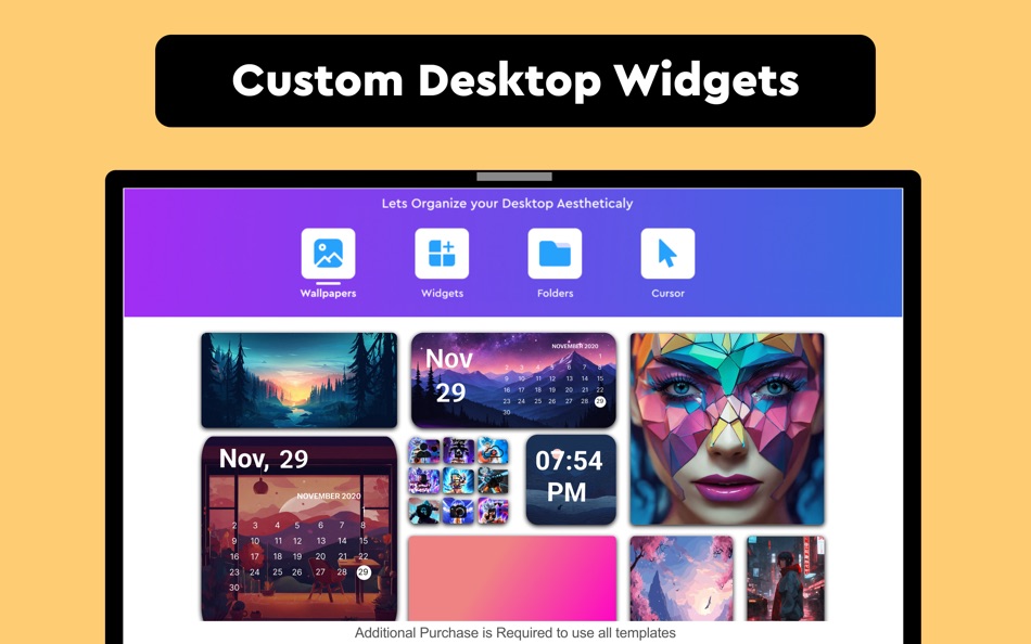 Desktop Widgets: Custom Widget - 1.1 - (macOS)