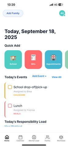FairShare Family Planner screenshot