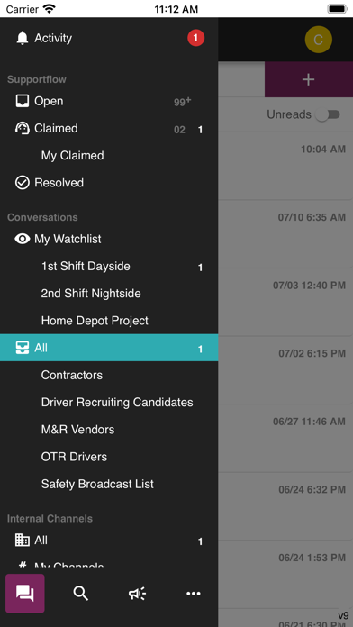 Vendorflow Control Tower Screenshot