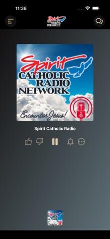 Spirit Catholic Radio app screenshot