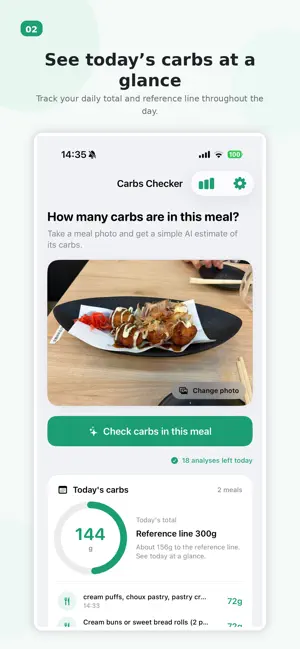 Carbs Checker screenshot 2