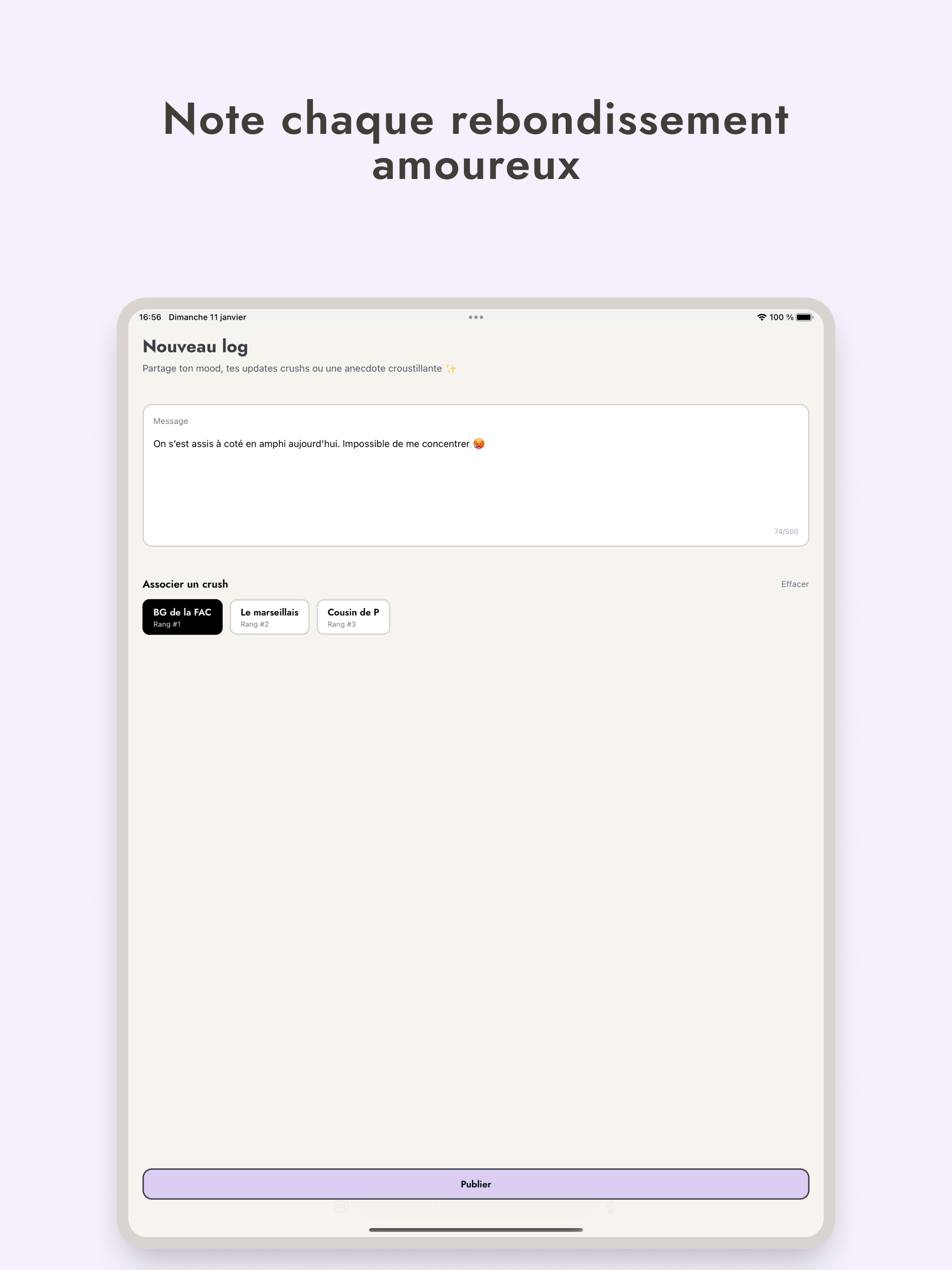 LoopMee : ta vie amoureuse