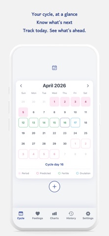 Feelings: Period Tracker Screenshot 1 of 6