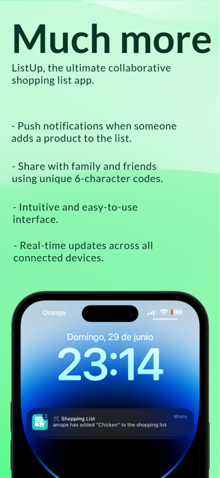 ListUp: Shared Grocery List Screenshot 5 of 5
