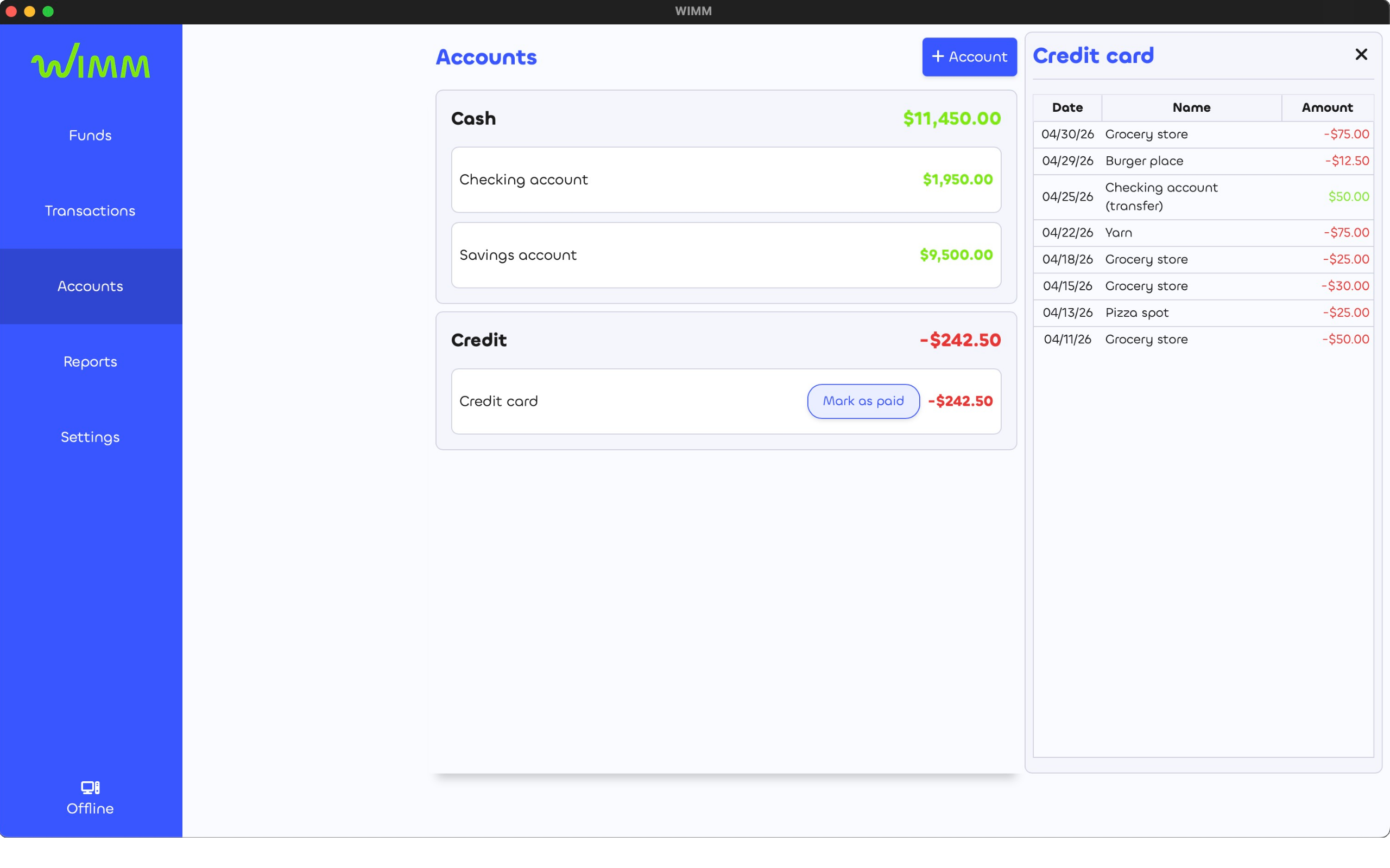WIMM: Where Is My Money screenshot 16