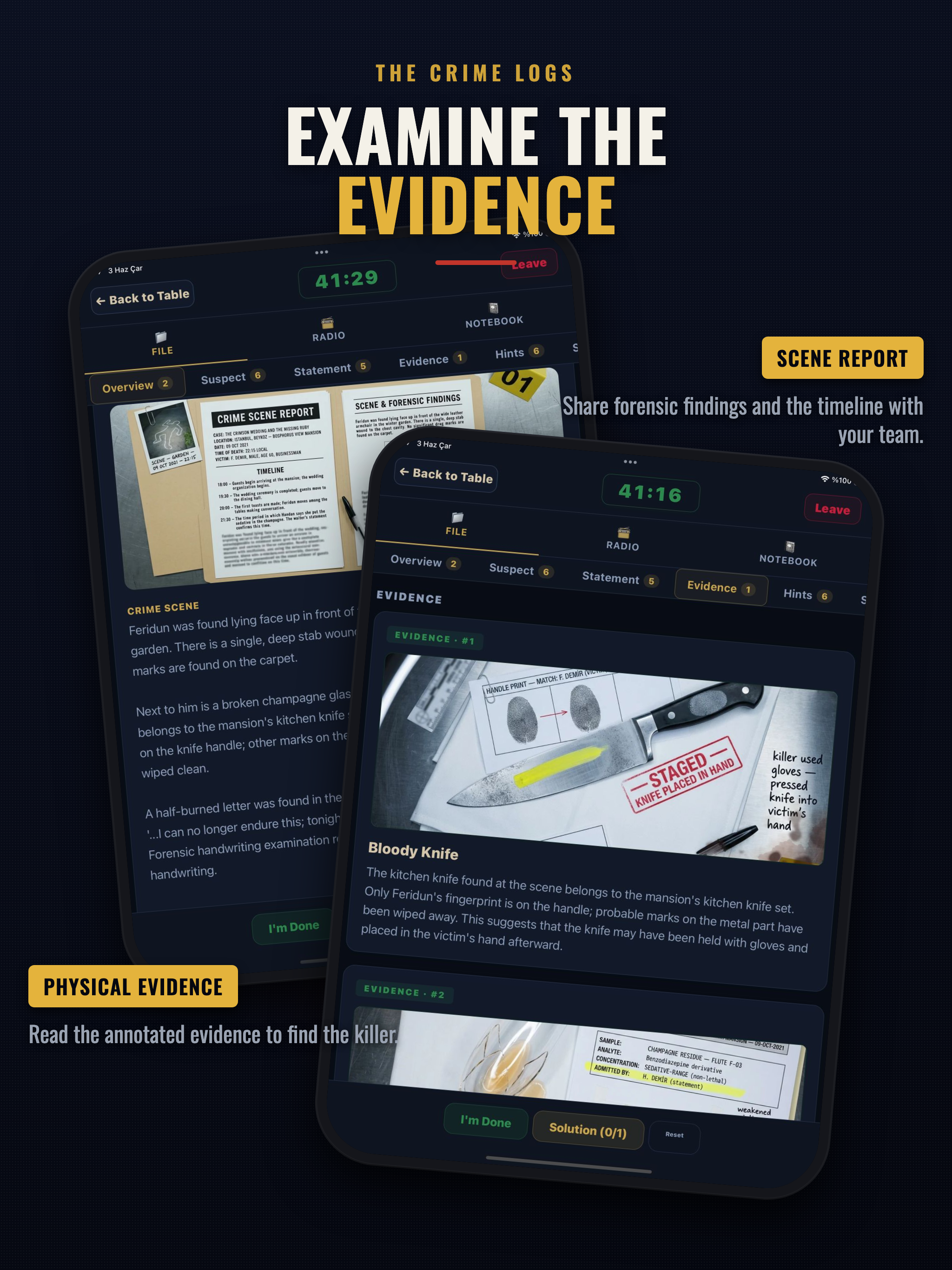 The Crime Logs