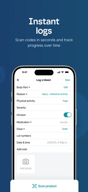 Microhealth Bleeding Disorders screenshot 3