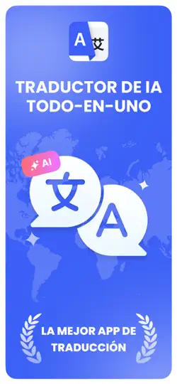 Captura de pantalla de AI Traductor - Offline Idiomas en iPhone 1