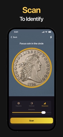 Coin Scanner and Identifier screenshot