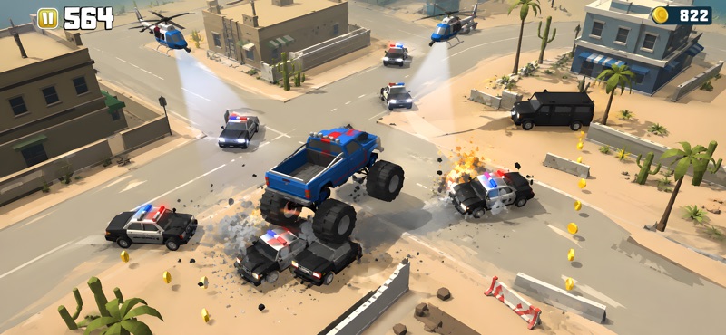 Reckless Getaway 2: Car Chase screenshot 1