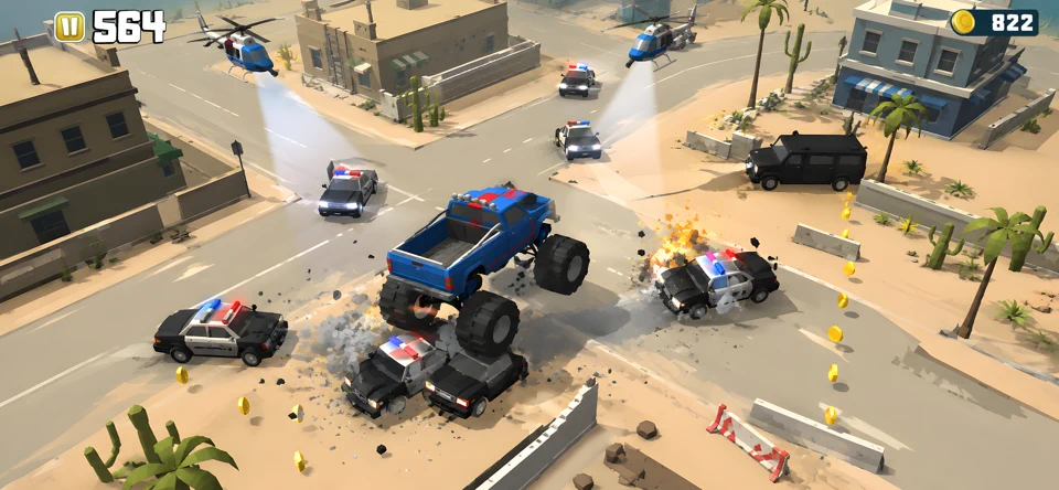 Reckless Getaway 2: Car Chase screenshot