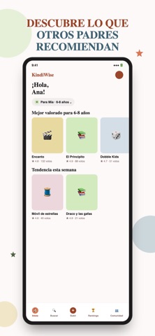 KindiWise: recomendaciones Screenshot 1 of 6