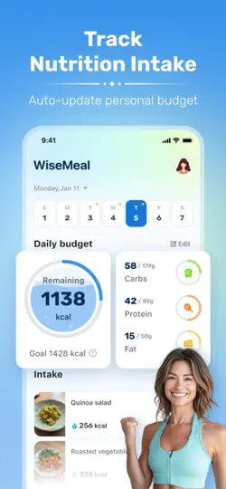 WiseMeal: AI Kalori Sayacı iPhone Ekran Görüntüsü 2