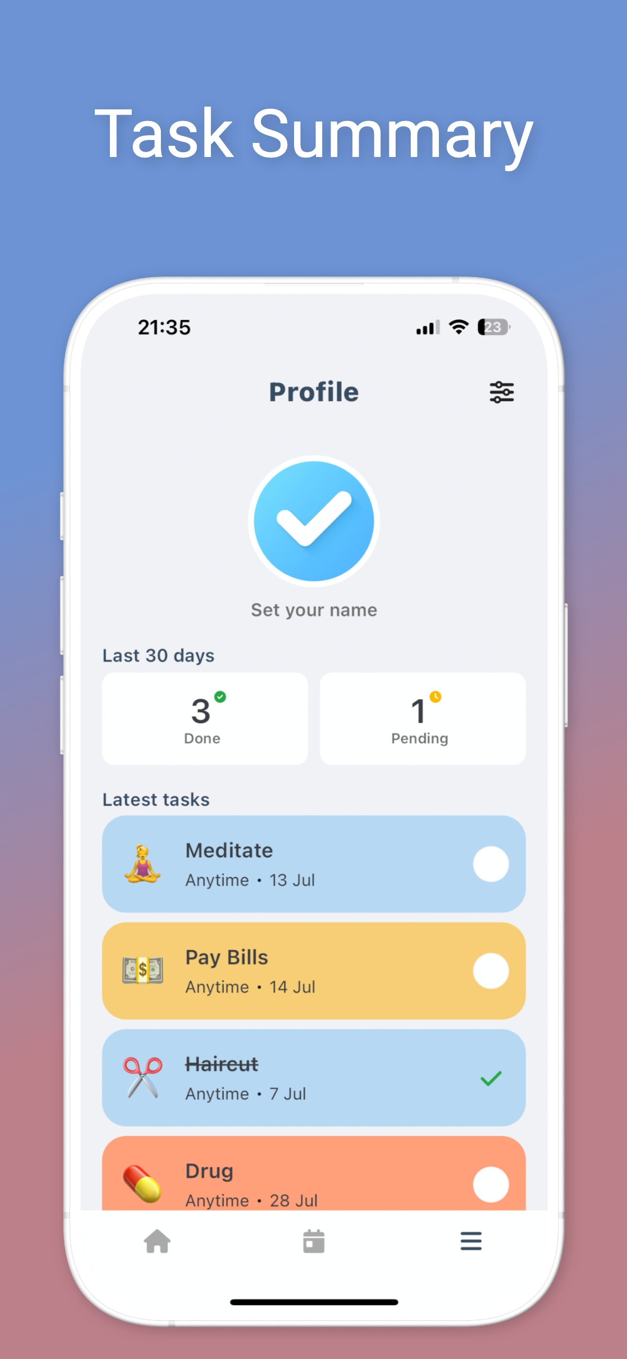 TaskTiny - Easy Task Planner