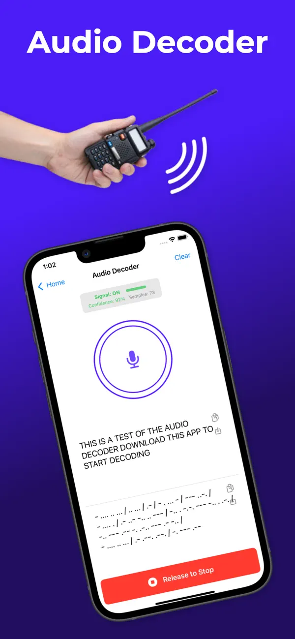 #2. Morse Code Decoder and Encoder (iOS) Által: Teo Udovcic