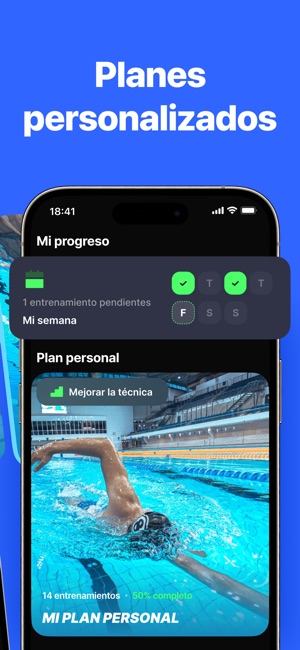 SwimUp Natacion entrenamiento en App Store