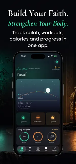 Zidni: Salah & Fitness Tracker screenshot 1