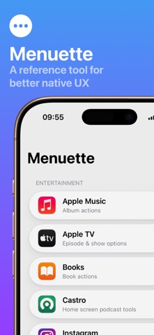 Menuette – iOS Menu Explorer Screenshot 7 of 7