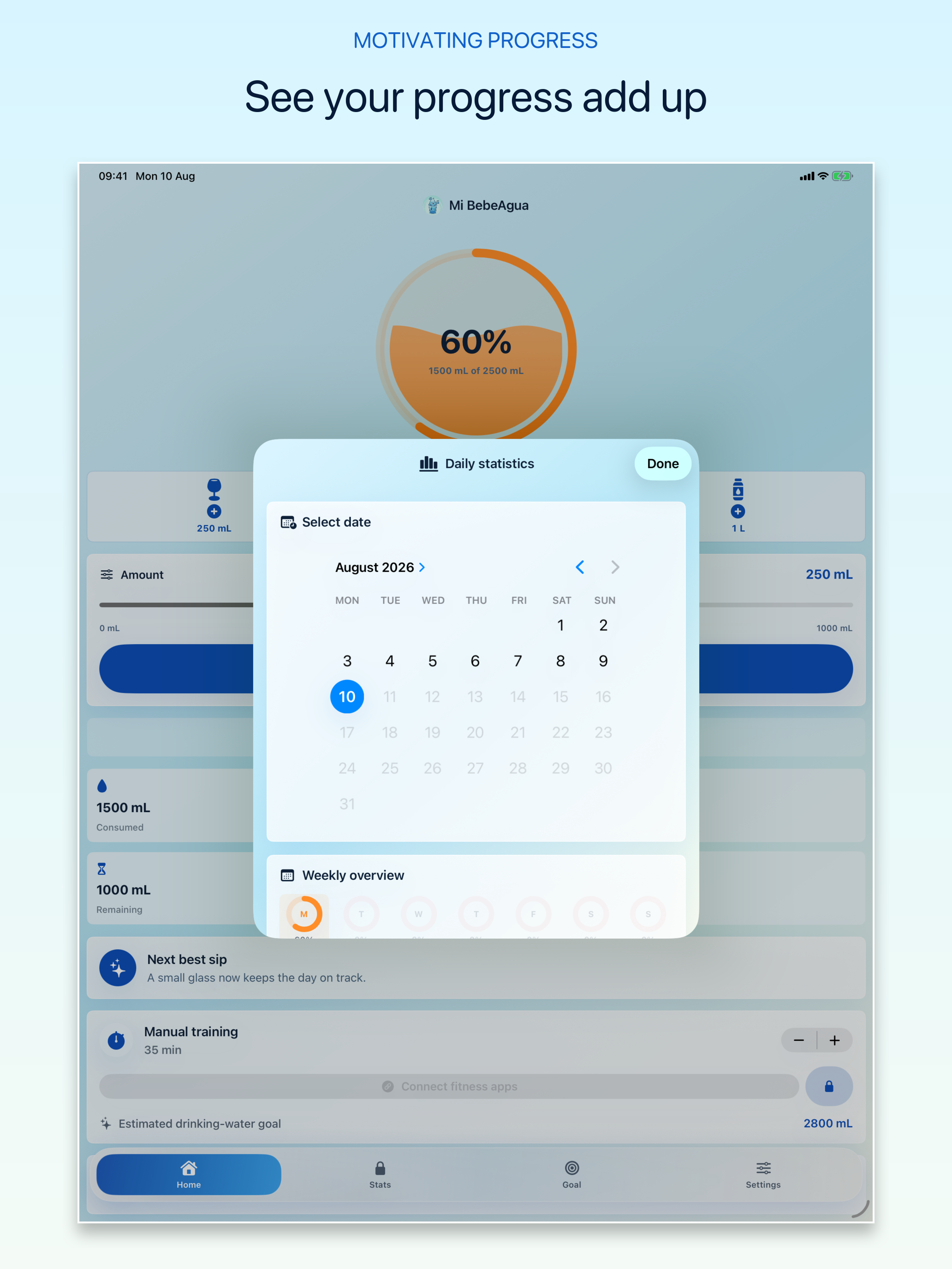 Mi BebeAgua – Reminder screenshot 7