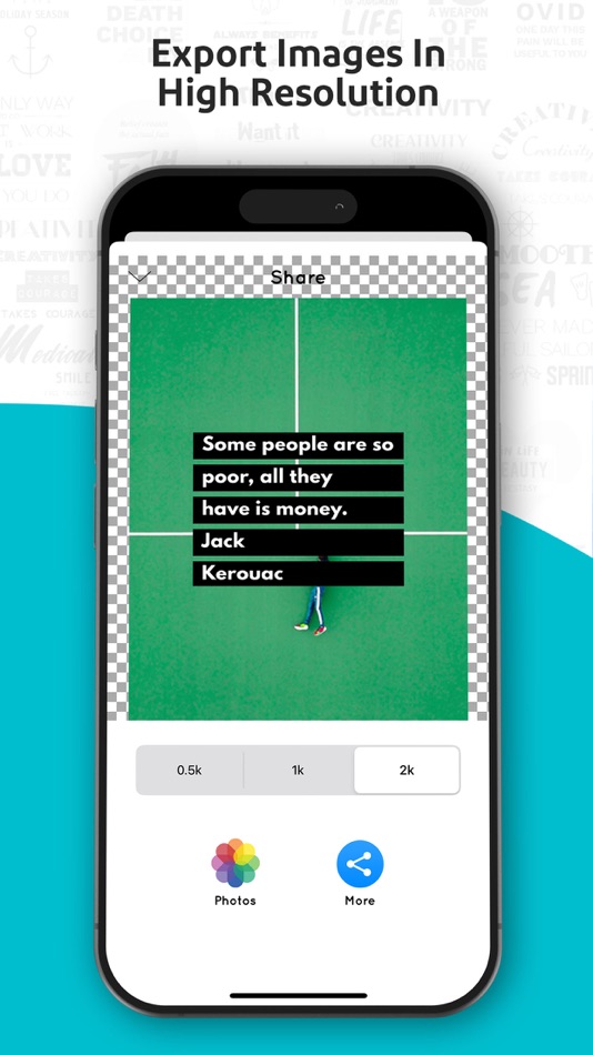 #5. Typographic: Add Text On Photo (iOS) Podle: Gwyn Play Private Limited
