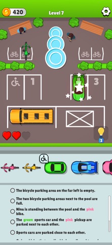 Parking Lot - Logic Puzzle screenshot