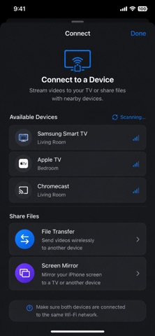 Video Player  ‎ iPhone screenshot