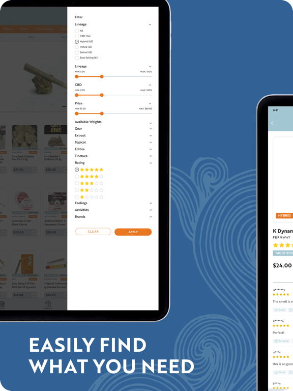 Redi Cannabis iPad screenshot 3 - Shopping app