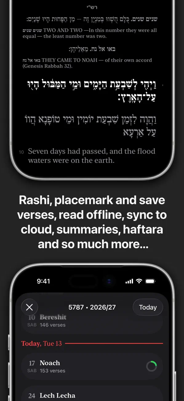 Shnayim: Mikra & Targum Screenshot 3