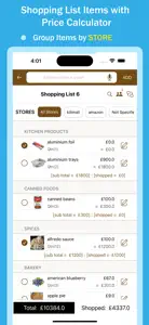 Shoppe - Shopping list app screenshot #2 for iPhone