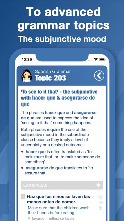 Bootstrap Spanish Grammar screenshot-3